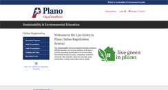 Desktop Screenshot of livegreeninplano.obsres.com